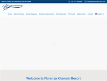 Tablet Screenshot of florenzakhamsin.com